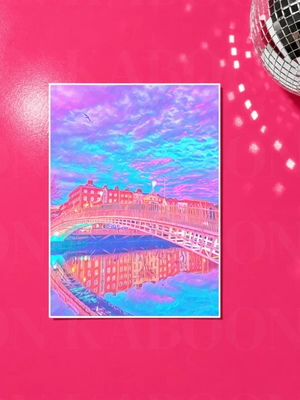 HaPenny_Bridge_A4 Ha’Penny Bridge Print | Loon Kaboon