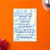 Hope You Feel Pretty Today Print – A4 print mockup