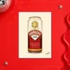 Retro Layered Karpackie Can Print – A4 print mockup