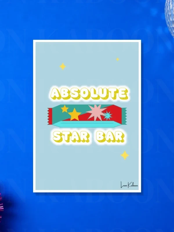 Star Bar Print | Loon Kaboon