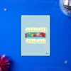 Star Bar Print – A5 print mockup