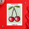 Sweeter Than Cherry Pie Print – A3 print mockup