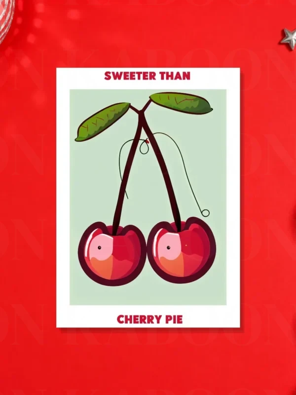 Sweeter Than Cherry Pie Print | Loon Kaboon