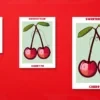 Sweeter_Than_Cherry_Pie_A5_A4_A3_Comparison Sweeter Than Cherry Pie Print – A5, A4 and A3 size comparison