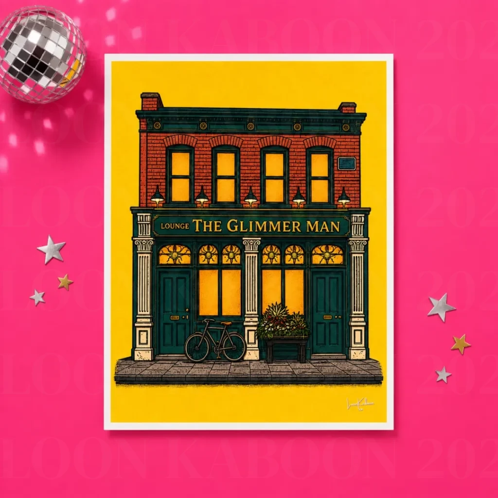 The Glimmer Man Pub Print
