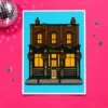 Arthur's Pub Print by Loon Kaboon