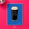 Gaslight Gatekeep Get A Pint A4 'Gaslight, Gatekeep, Get a Pint' Print by Loon Kaboon