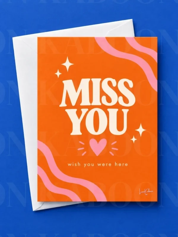 ‘Miss You’ Long Distance Card