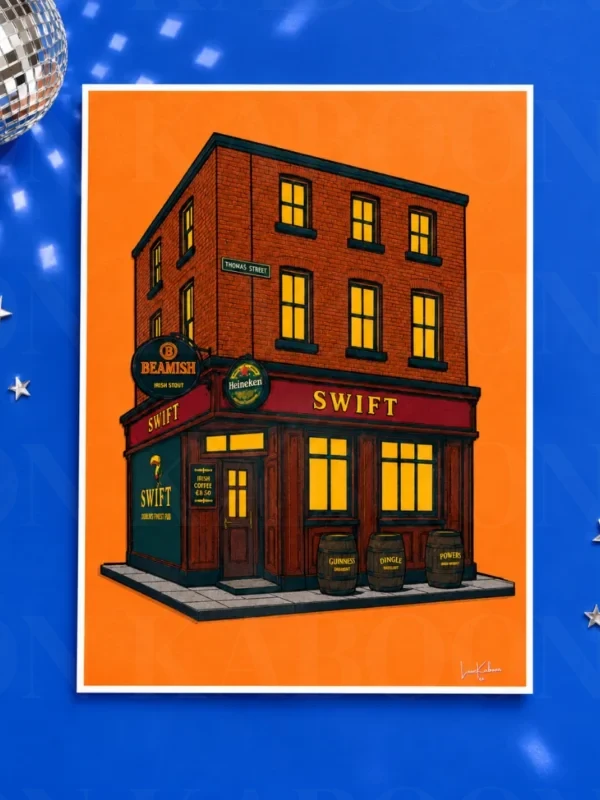 Swift Thomas St Pub Print
